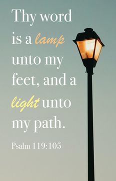 portada General Worship Bulletin: Light (Package of 100): Psalm 119:105 (Kjv) (en Inglés)