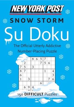 portada new york post snow storm su doku (in English)