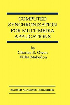 portada computed synchronization for multimedia applications (en Inglés)