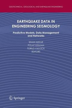 portada Earthquake Data in Engineering Seismology: Predictive Models, Data Management and Networks (in English)