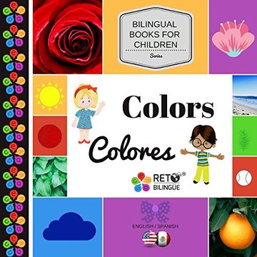 portada Colors - Colores (Bilingual Books for Children, English and Spanish) (Volume 4) 
