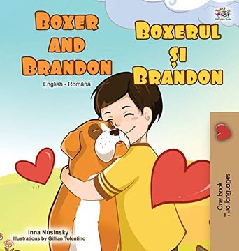 portada Boxer and Brandon (English Romanian Bilingual Book) (English Romanian Bilingual Collection) (en Rumano)