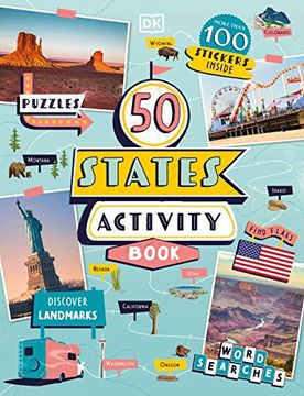portada 50 States Activity Book (en Inglés)