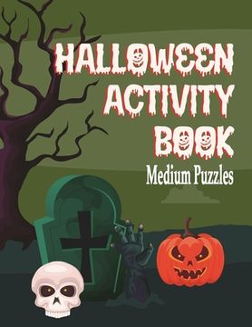 portada Halloween Activity Book: Sudoku Medium Puzzles (en Inglés)
