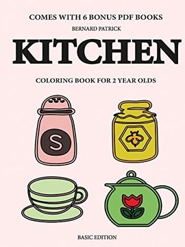 portada Coloring Books for 2 Year Olds (Kitchen) (en Inglés)
