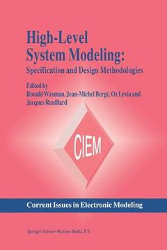 portada High-Level System Modeling: Specification Languages (en Inglés)