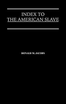 portada Index to the American Slave (en Inglés)