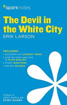 portada The Devil in the White City by Erik Larson (Sparknotes Literature Guide Series) (en Inglés)