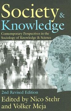 portada society & knowledge: contemporary perspectives in the sociology of knowledge & science (en Inglés)