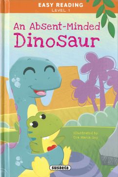 portada An Absent-Minded Dinosaur (Easy Reading - Nivel 1)