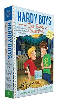 portada Hardy Boys Clue Book Collection Books 1-4: The Video Game Bandit; The Missing Playbook; Water-Ski Wipeout; Talent Show Tricks