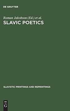 portada Slavic Poetics (Slavistic Printings and Reprintings) (en Inglés)