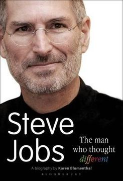 portada steve jobs: the man who thought different (en Inglés)