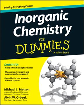 portada Inorganic Chemistry for Dummies 