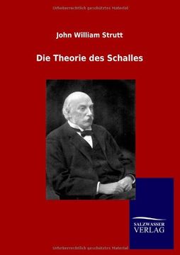 portada Die Theorie des Schalles (German Edition)