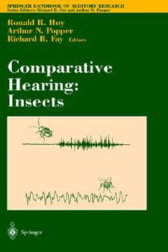 portada comparative hearing: insects (en Inglés)