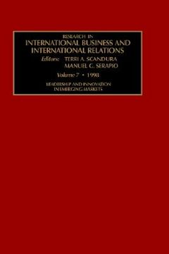 portada research in international business and international relations: international organizational behavior vol 7 (en Inglés)