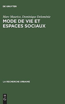 portada Mode de vie et Espaces Sociaux (la Recherche Urbaine) (en Francés)