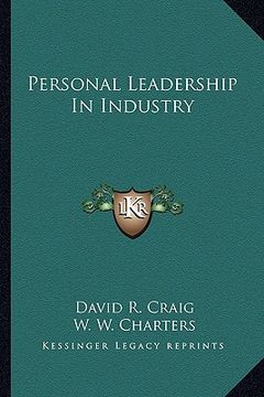 portada personal leadership in industry
