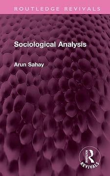 portada Sociological Analysis (Routledge Revivals) (en Inglés)