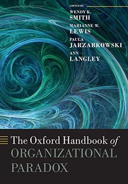 portada The Oxford Handbook of Organizational Paradox (Oxford Handbooks) (in English)