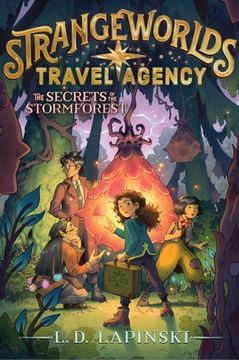 portada The Secrets of the Stormforest (3) (Strangeworlds Travel Agency) (in English)