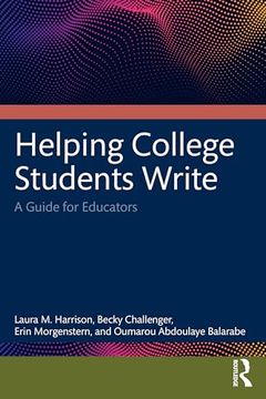 portada Helping College Students Write: A Guide for Educators