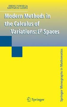 portada modern methods in the calculus of variations: lp spaces (en Inglés)