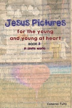 portada Jesus Pictures for the Young and Young at Heart - B/W edition: In Simple Words (en Inglés)
