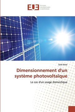 portada Dimensionnement d'un système photovoltaïque (en Francés)