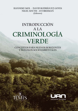 portada Introducción A La Criminología Verde (in Spanish)