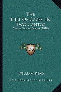 portada the hill of caves, in two cantos: with other poems (1818) (en Inglés)