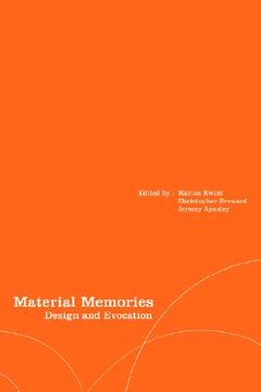 portada material memories: design and evocation (en Inglés)