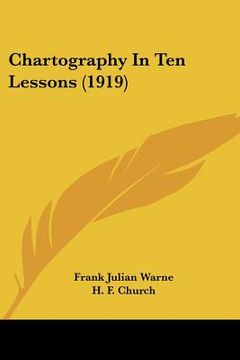 portada chartography in ten lessons (1919) (en Inglés)