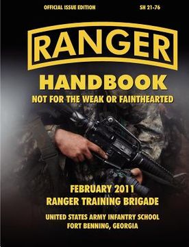 portada ranger handbook (large format edition): the official u.s. army ranger handbook sh21-76, revised february 2011 (en Inglés)