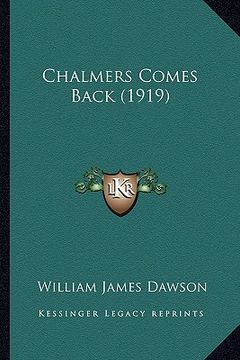 portada chalmers comes back (1919) (in English)
