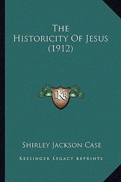 portada the historicity of jesus (1912)