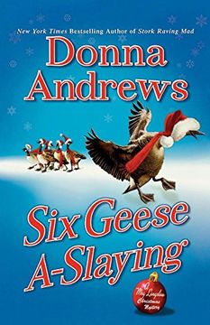 portada Six Geese A-Slaying: A meg Langslow Christmas Mystery (Meg Langslow Mysteries) (en Inglés)