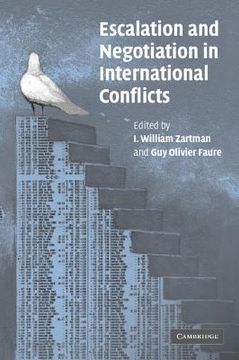 portada Escalation and Negotiation in International Conflicts Paperback (The International Institute for Applied Systems Analysis) (in English)