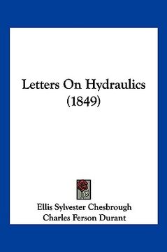 portada letters on hydraulics (1849) (en Inglés)