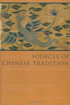 portada Sources of Chinese Tradition (in English)