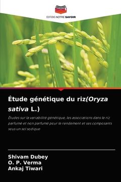 portada Étude génétique du riz(Oryza sativa L.) (en Francés)