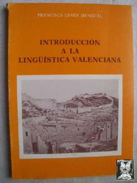 portada Introduccion a la Linguistica Valenciana