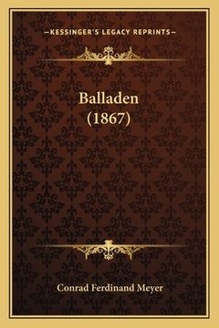 portada Balladen (1867) (en Alemán)