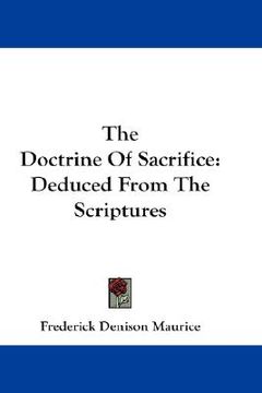 portada the doctrine of sacrifice: deduced from the scriptures (in English)