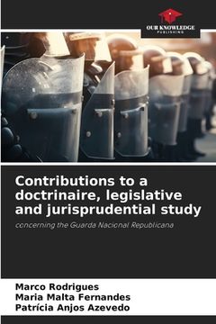 portada Contributions to a doctrinaire, legislative and jurisprudential study (en Inglés)