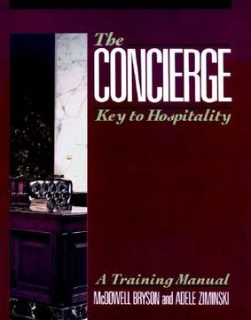 portada the concierge: key to hospitality