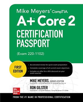 portada Mike Meyers' Comptia a+ Core 2 Certification Passport (Exam 220-1102) (Mike Meyers' Certification Passport) 
