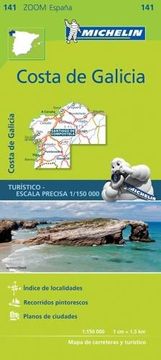 portada Costa de Galicia - Zoom map 141 (Michelin Zoom Maps) 