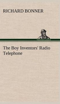 portada the boy inventors' radio telephone (en Inglés)